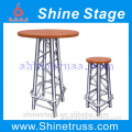 Aluminum truss furniture/chair/Truss table/Bar stool on sale